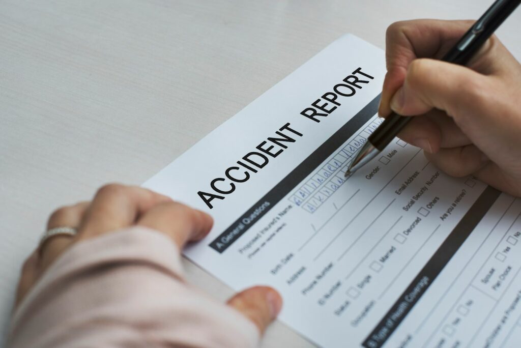 Incident reporting form
