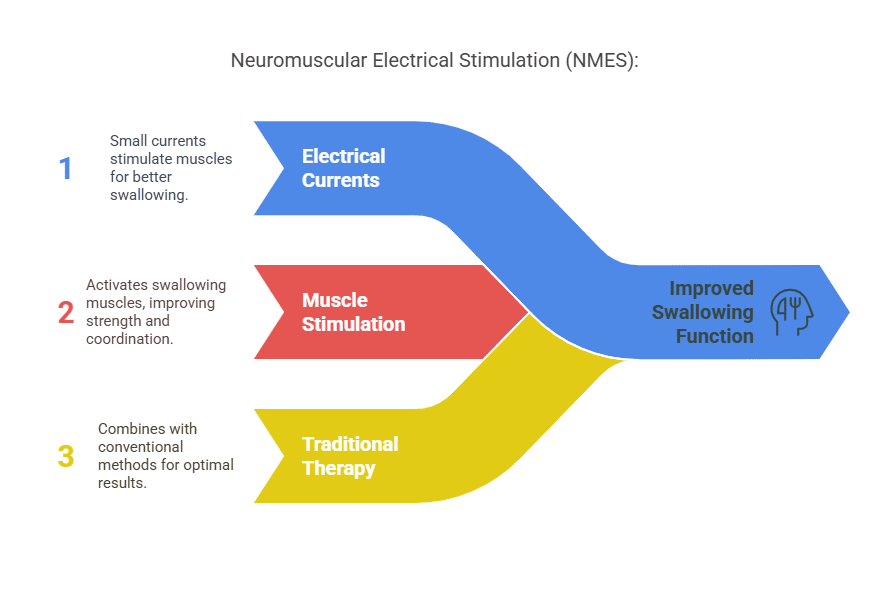 Dysphagia treatment: NMES