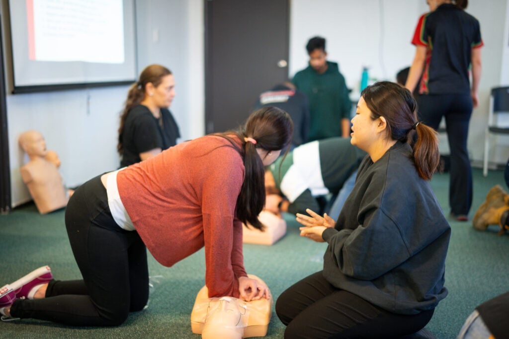 Face to Face first aid courses No Online first aid