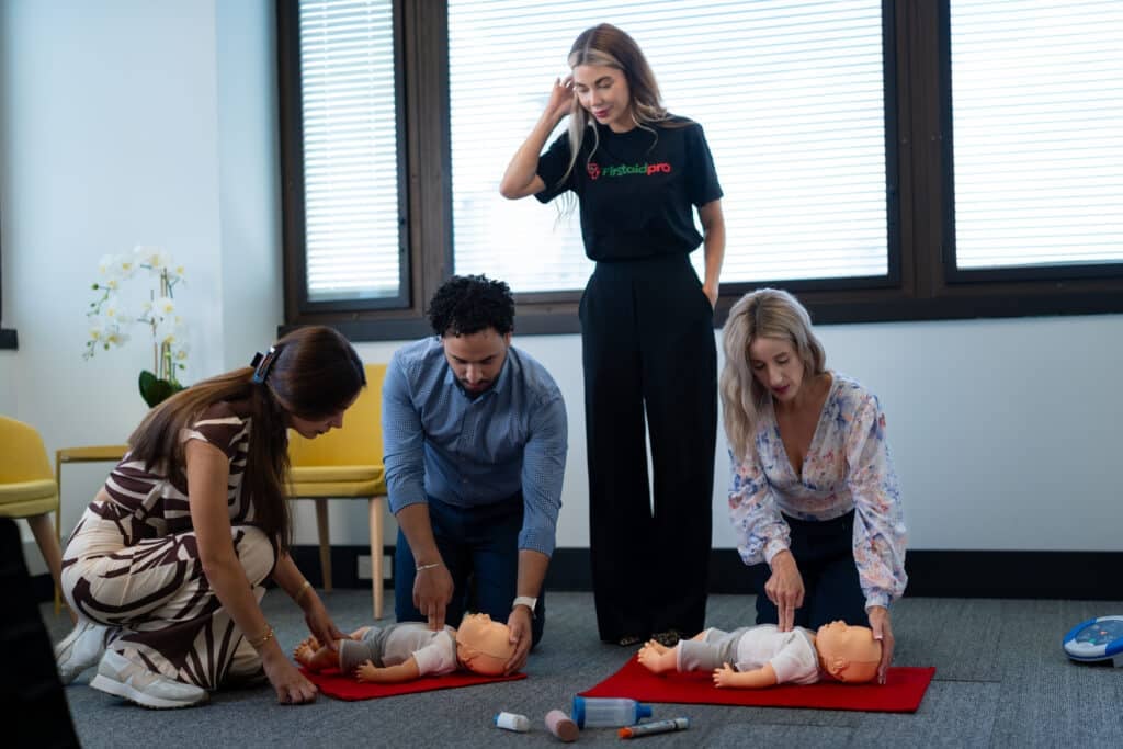 No-online Face to Face First Aid Courses - First Aid Pro