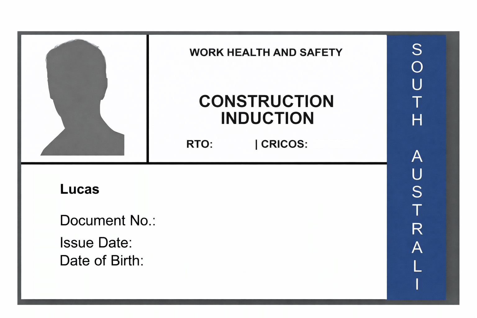 White Card South Australia