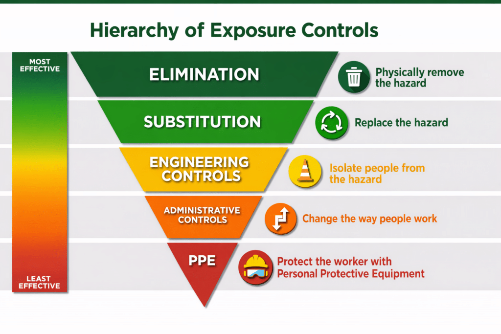 White card training - learning hierarchy of controls