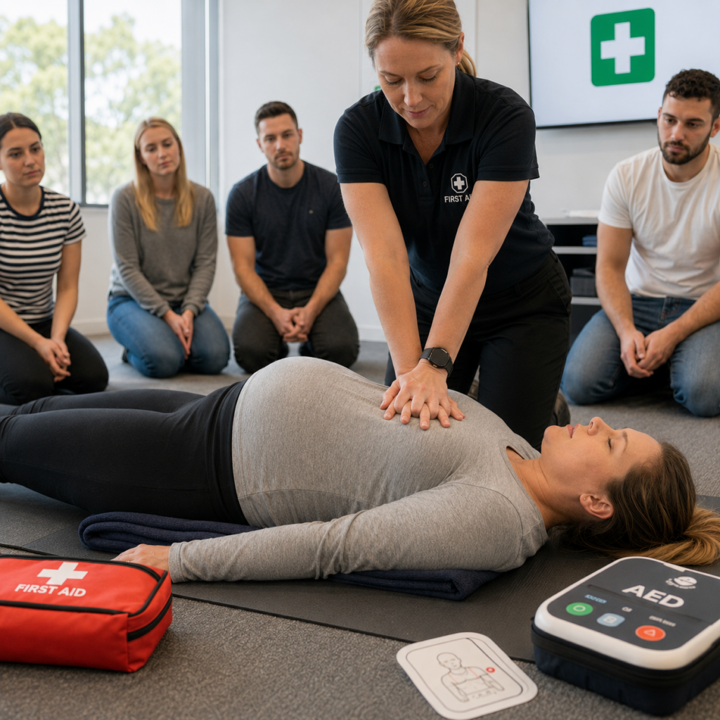 CPR for Pregnant Woman