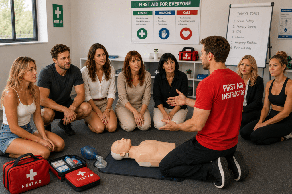 Flexible First Aid Scheduling for Busy Workplaces