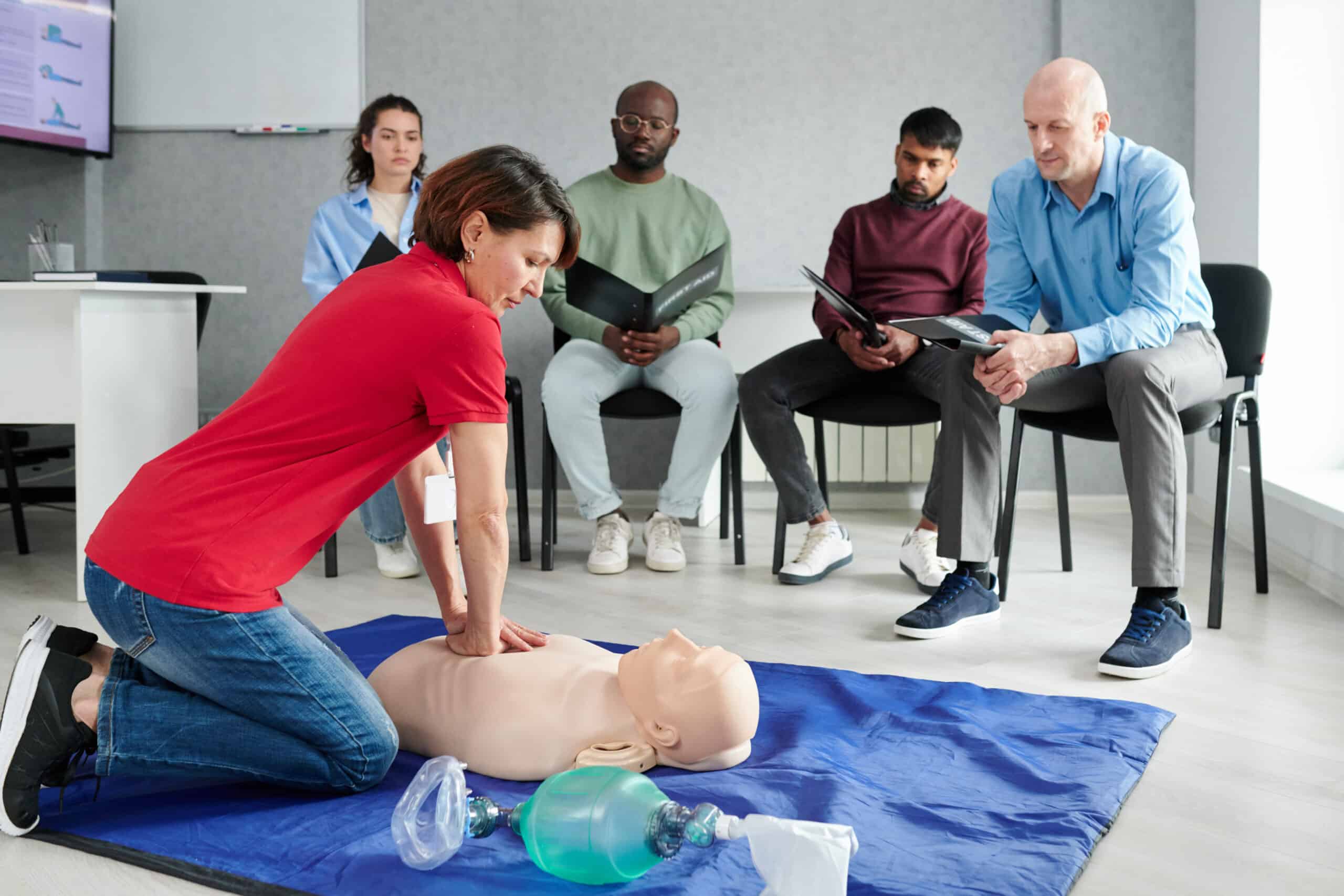 First aid & CPR training