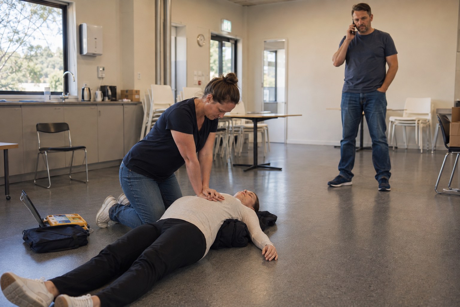 How to do CPR on pregnant woman
