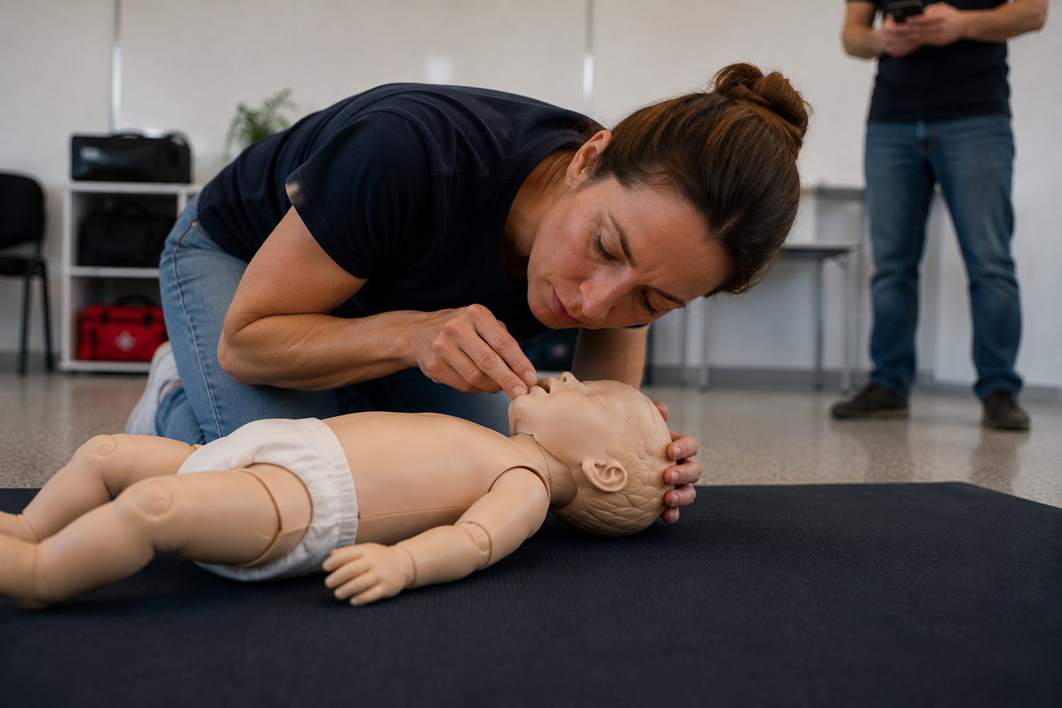Learn CPR on babies
