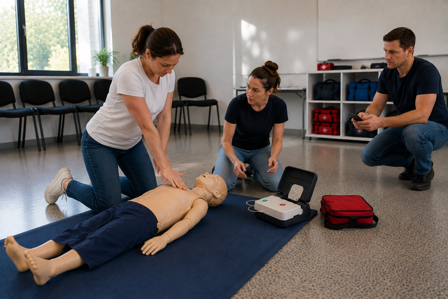 Learn how to do CPR on a child